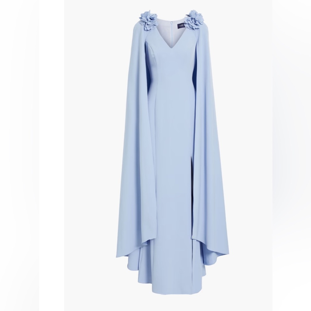 [Brand New with tags] MARCHESA NOTTE
Cape-effect gown